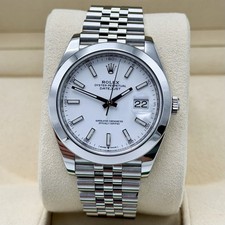 Rolex Datejust 41 126300 White