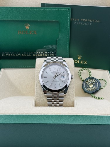 Rolex datejust smooth - rolex, 41