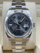 ROLEX WIMBLEDON DATEJUST  41MM