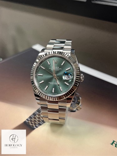 Rolex datejust mint green - mint,