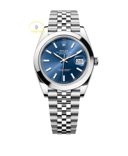Rolex datejust blue dial - rolex,