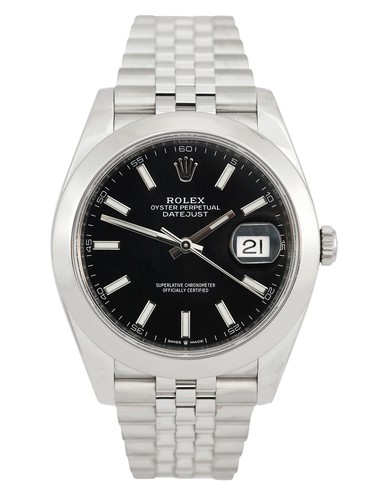 Rolex datejust 126300 black - rolex,