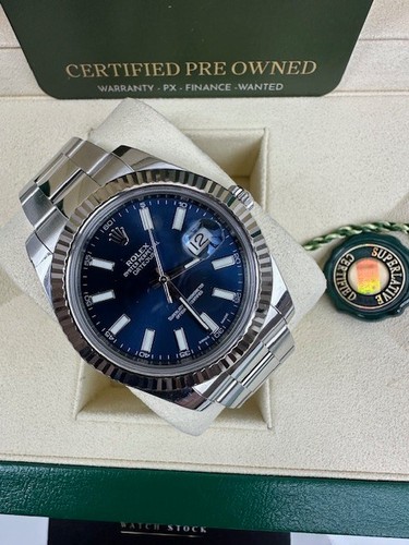 Rolex datejust 41mm steel - ,