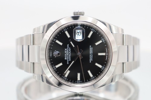 Rolex datejust stainless - 41,