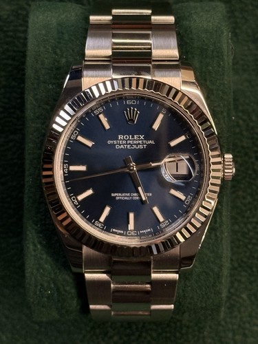 Rolex datejust blue - rolex, dial