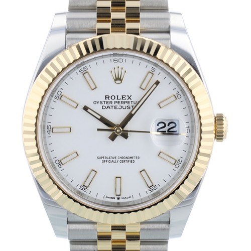 Rolex datejust 126333 - rolex, white
